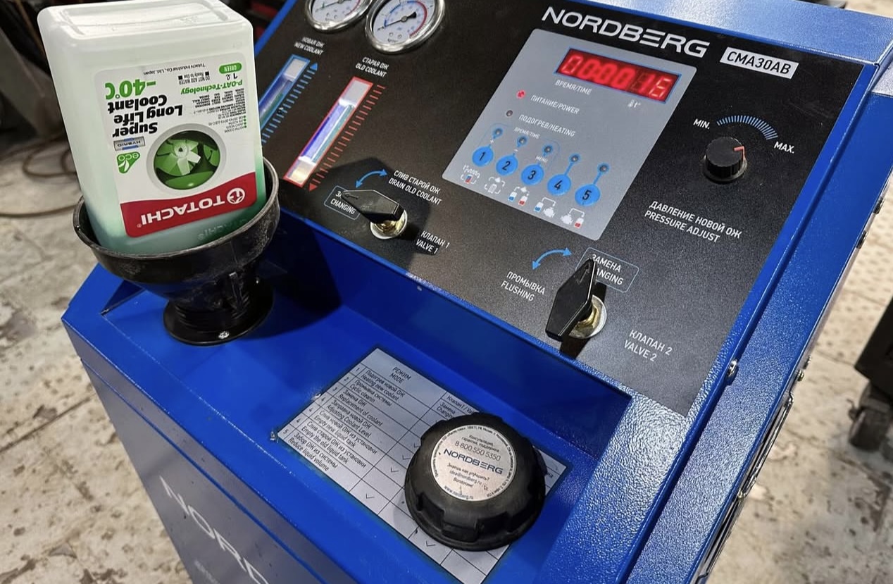 Professional mechanic performing vehicle diagnostics
